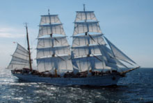 Gorch Fock in See