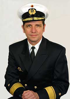 Der stellvertretende Flottenbefehlshaber der Marine, Konteradmiral Andreas Krause, ist Mitbegründer des Kompetenzzentrums in Kiel. Fotograf: Deutsche Marine